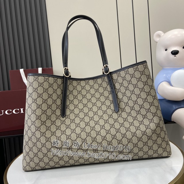 Gucci專櫃古馳最新款Emblem系列大號托特包 jh1990型號：815212